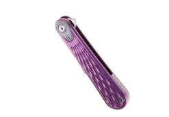 TwoSun Flipper Folding Knife Purple Titanium Handle 14C28N Plain Edge TS232-Purple -Twosun 0fc6de91 5330 4832 a94e 97316369bb53 55912.1660753528