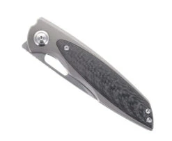 TwoSun Folding Knife Titanium/Carbon Fiber Handle 14C28N Plain Edge TS215 -Twosun 17373720 ac20 4955 a72b 41d1c9f45fcd 98057.1667566644