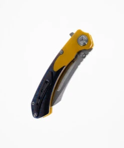 TwoSun Jelly-Jerry TS214-COLOR Flipper Pocket Knife Yellow G10 And Colored Titanium Handle 14C28N Steel Blade 11 TwoSun Jelly-Jerry TS214-COLOR Flipper Pocket Knife Yellow G10 And Colored Titanium Handle 14C28N Steel Blade -Twosun 214 DSC0782.jpg 5 48496.1687806774