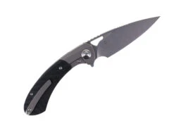 TwoSun Folding Knife Carbon Fiber/Titanium Handle N690 Plain Edge Sand Bolster TS340-SAND -Twosun 270ee61f d37e 4605 84fa 54dc4f516cdc 89517.1660076347