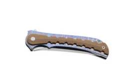 TwoSun Folding Knife Micarta/Color Titanium Handle D2 Plain Edge TS153-D2-COLOR -Twosun 3106a391 59f1 4c36 b4b5 01afa5049e1a 06076.1657818975