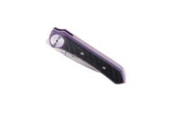 TwoSun Front Flipper Pocket Knife Purple Titanium & Carbon Fiber Handle M390 Blade TS389-PUR -Twosun 322b4ee4 4c55 47c3 a729 d49055e6415f 04122.1662659500