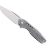 TwoSun Flipper Folding Knife Titanium Handle Frame Lock D2 Plain Edge TS194-D2