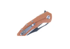 TwoSun Folding Knife Brown Linen Micarta Handle D2 Plain Edge TS132 -Twosun 4d9c43c0 7350 4dfd b367 0fd8466ef829 63991.1652120104