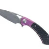 TwoSun Folding Knife Carbon Fiber/Titanium Handle 14C28N Plain Edge TS340 Purple Bolster -Twosun 64dc0310 a333 435b 9181 c92a03579643 95156.1657225798