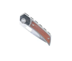 TwoSun Folding Knife Brown Micarta/Carbon Fiber Handle M390 Plain Edge TS142-M390 -Twosun 7c8e0458 4744 4d52 9e35 b87ed76d2d59 57408.1666892421