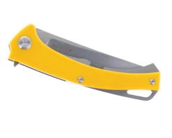 TwoSun Folding Knife Yellow G10/Black Titanium Handle D2 Plain Edge TS157-D2 -Twosun 7d456d43 0d28 4b7e bc33 6053990a484e 33904.1658251089