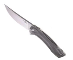 TwoSun Flipper Pocket Knife Frame Lock Titanium Handle 14C28N Plain Edge TS351