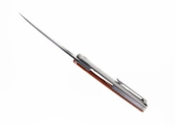 TwoSun TS129-Micarta Frame Lock Knife Titanium + Brown Micarta Handle Plain Edge Blade D2 10 TwoSun TS129-Micarta Frame Lock Knife Titanium + Brown Micarta Handle Plain Edge Blade D2 -Twosun 8ab94361 2d32 426b 9b65 8cede15a1d91 72957.1662658902