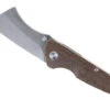 TwoSun Folding Knife Brown Micarta Handle D2 Plain Edge TS87