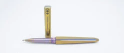 TwoSun EDC Tactical Pocket Pen Purple Titanium Alloy Body Black Ink PEN-17-PURPLE