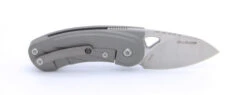 TwoSun TS68-M390 Frame Lock Folding Knife Gray Titanium Alloy Handle Plain M390 Blade -Twosun IMG 0742 07974.1611351839