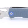 TwoSun Knives TS116 Flipper Liner Lock Knife Gray G10 Handle Plain Edge Blade