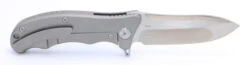 TwoSun Folding Knife Circle Titanium Handle M390 Plain Edge TS72-Circle-M390 -Twosun IMG 0832 22722.1611863635