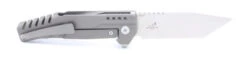 TwoSun Folding Knife Gray Titanium Alloy Handle M390 Tanto Plain Edge TS205-Tanto -Twosun IMG 1153 41053.1613590445
