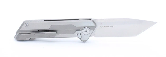 TwoSun TS38-D2 Folding Pocket Knife TC4 Titanium Handle Plain D2 Blade 4 TwoSun TS38-D2 Folding Pocket Knife TC4 Titanium Handle Plain D2 Blade - Image 2