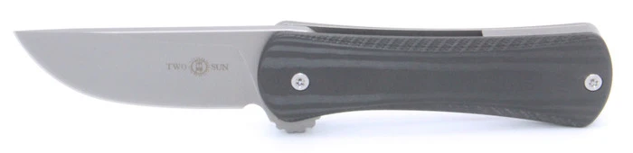 TwoSun TS128 S90V UP Frame Lock Knife Carbon Fiber + Ti Handle Plain S90V Blade 3 TwoSun TS128 S90V UP Frame Lock Knife Carbon Fiber + Ti Handle Plain S90V Blade