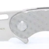 TwoSun Folding Knife Textured Titanium Handle M390 Plain Edge TS177