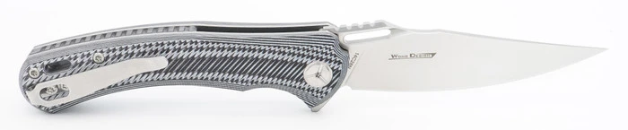 TwoSun TS127-G10-2 Folding Knife SS + Black G10 Handle Plain Edge Blade 4 TwoSun TS127-G10-2 Folding Knife SS + Black G10 Handle Plain Edge Blade - Image 2