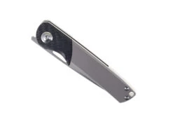 TwoSun Folding Knife Titanium/Carbon Fiber Handle D2 Plain Edge TS217 -Twosun TS21701 05274.1644682675