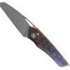 TwoSun Button Lock Folding Knife Colored Titanium Handle D2 Plain Edge TS193-COLOR -Twosun TS 193 COLOR 04 84657.1676663302