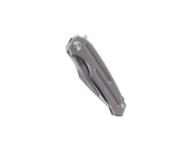 TwoSun Folding Knife Titanium Handle M390 Plain Edge TS220 -Twosun TS 220 M390 04 78477.1673552122