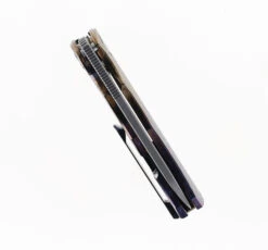 TwoSun Folding Knife Color Titanium Handle D2 Clip Point Plain Edge TS349-D2-COL -Twosun TS 349 CL 05 51408.1676570985