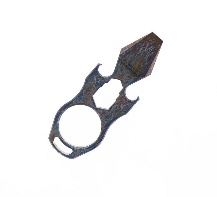 TwoSun EDC Multi-Tool Pry-Tool Bottle Opener Wrench Colored Titanium EDC-18-COLOR 3 TwoSun EDC Multi-Tool Pry-Tool Bottle Opener Wrench Colored Titanium EDC-18-COLOR