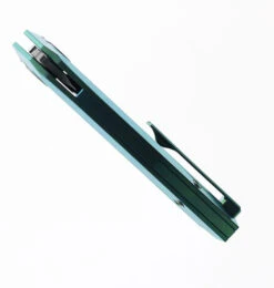 TwoSun Folding Knife Green Titanium Handle D2 Plain Edge TS194-D2-Green -Twosun TWOSUN 194 D2 G 06 98550.1681925780