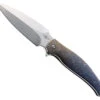 TwoSun Folding Knife Color Titanium Handle D2 Dagger Plain Edge TS248-Color