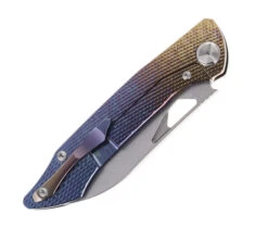 TwoSun Folding Knife Color Titanium Handle 14C28N Plain Edge TS279-COL -Twosun TWOSUN 279 COLOR 04 74330.1678304597