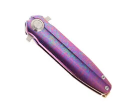 TwoSun Folding Knife Color Titanium Handle D2 Plain Edge TS307-COL -Twosun TWOSUN 307 COLOR 03 98145.1678304742