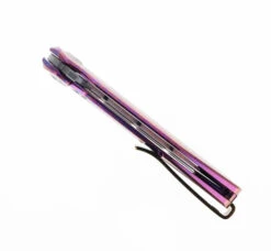 TwoSun Folding Knife Color Titanium Handle D2 Plain Edge TS307-COL -Twosun TWOSUN 307 COLOR 05 00724.1678304743