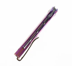 TwoSun Folding Knife Color Titanium Handle D2 Plain Edge TS307-COL -Twosun TWOSUN 307 COLOR 06 08889.1678304742