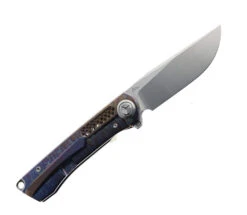 TwoSun Folding Knife Color Titanium Handle D2 Plain Edge TS383-D2-Color -Twosun TWOSUN 383 COLOR 02 68242.1673640190