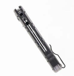 Two Sun Button Lock Folding Knife Titanium Handle D2 Plain Edge Stonewash Finish TS409-D2 -Twosun TWOSUN 409 TITANIUM 04 39291.1694544999