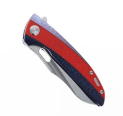 Two Sun Folding Knife Red/Black G10/Titanium Handle K110 Plain Edge TS432-Color -Twosun TWOSUN 432 COLOR 01 27296.1695134806