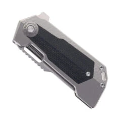 TwoSun David Chen TS500-Sand Flipper Tanto Pocket Knife Micarta & Titanium Handle -Twosun TWOSUN 500 D2 SAND 01 72260.1687810162