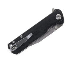 TwoSun Knives David Chen TS505-BK Black Micarta Handle Pocket Knife N690 Steel Blade -Twosun TWOSUN 505 04 71434.1688064575