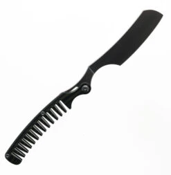 TwoSun Knives TS185 Razor Blade Folding Knife Green/Black G10 Comb Shaped Handle 14C28N Steel -Twosun TWOSUN RAZOR05 98428.1689886025