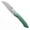 TwoSun Folding Knife Green Titanium Handle 14C28N Plain Edge TS279 GREEN -Twosun TWOSUN TS279 GREEN 01 35709.1679072353