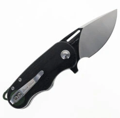 TwoSun TS506 Flipper Pocket Knife David Chen Design Black/Green Micarta Handle N690 Blade -Twosun TWOSUN TS506 06 32726.1690904916