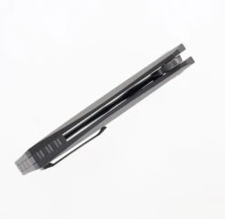 Two Sun Folding Knife Gray Titanium Handle D2 Plain Edge TS59 -Twosun TWOSUN TS59 04 00524.1696350929