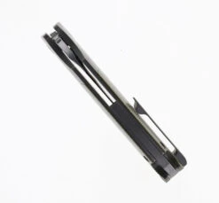 TwoSun Folding Knife Green Titanium/Micarta Handle D2 Clip Point Plain Edge TS286-D2 -Twosun TWOSUN TS 286 05 69456.1681922247