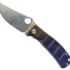 TwoSun Flipper Folding Knife Color Titanium Handle 14C28N Plain Edge TS408-14C28N-Col