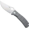 TwoSun Folding Knife Titanium Handle 14C28N Plain Edge TS408 -Twosun TWO SUN TS 408 SAND 01 03350.1679681701