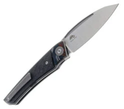 TwoSun Folding Knife Black G10/Carbon Fiber Handle M390 Plain Edge TS344-M390 -Twosun TwoSun 344 M3 04 52640.1675275059
