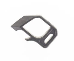 TwoSun Stonewashed Titanium Bottle Opener Pry Tool EDC-12