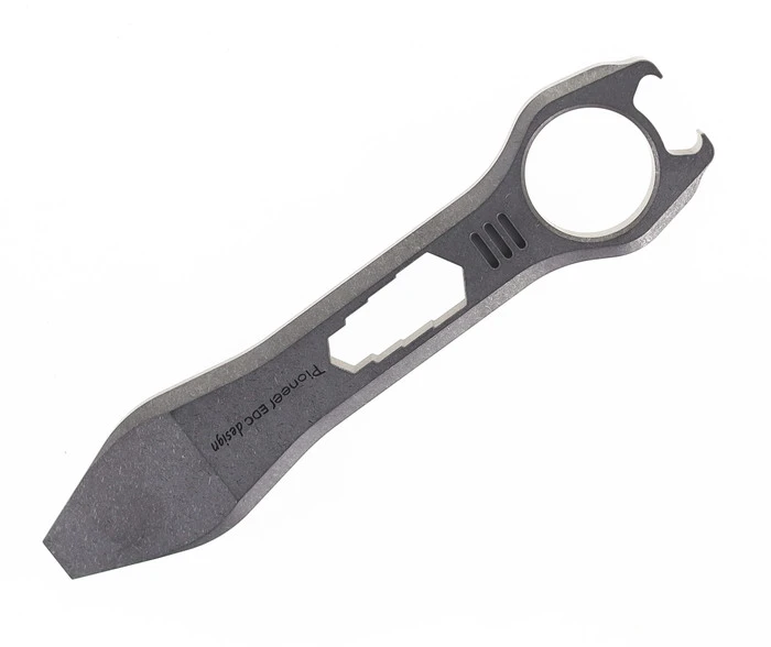 TwoSun Pry Bar Wrench Bottle Opener Multi-Tool Titanium Body Stonewash Finish EDC17 4 TwoSun Pry Bar Wrench Bottle Opener Multi-Tool Titanium Body Stonewash Finish EDC17 - Image 2