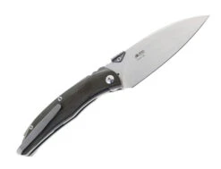TwoSun Pocket Knife Micarta & Titanium Handle D2 Plain Edge TS357-D2 -Twosun TwoSun TS357 02 70797.1669747558